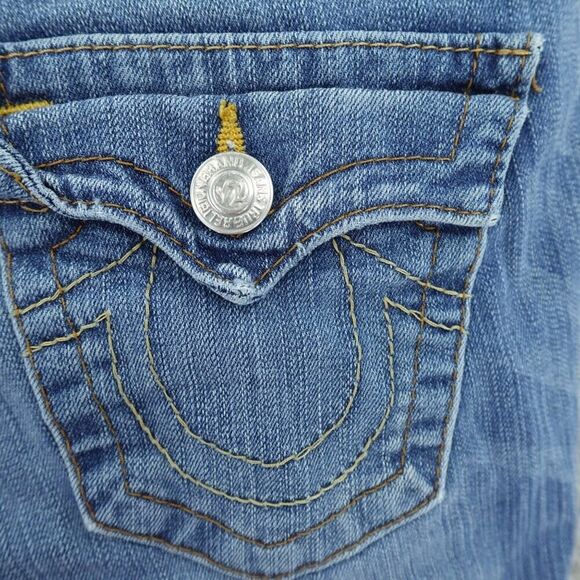 True Religion Ankle-Length Blue Jeans Size 26 USA - Picture 10 of 15
